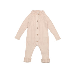 Overall aus Biobaumwolle-Beige